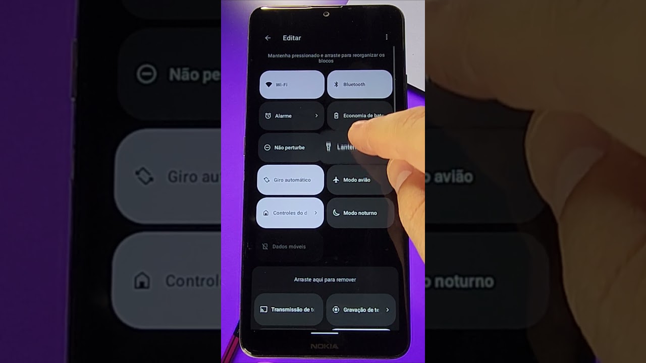 Como Personalizar os Atalhos da Central de Controle no NOKIA #shorts #nokia #android #atalhos Como Personalizar os Atalhos da Central de Controle no NOKIA #shorts #nokia #android #atalhos
