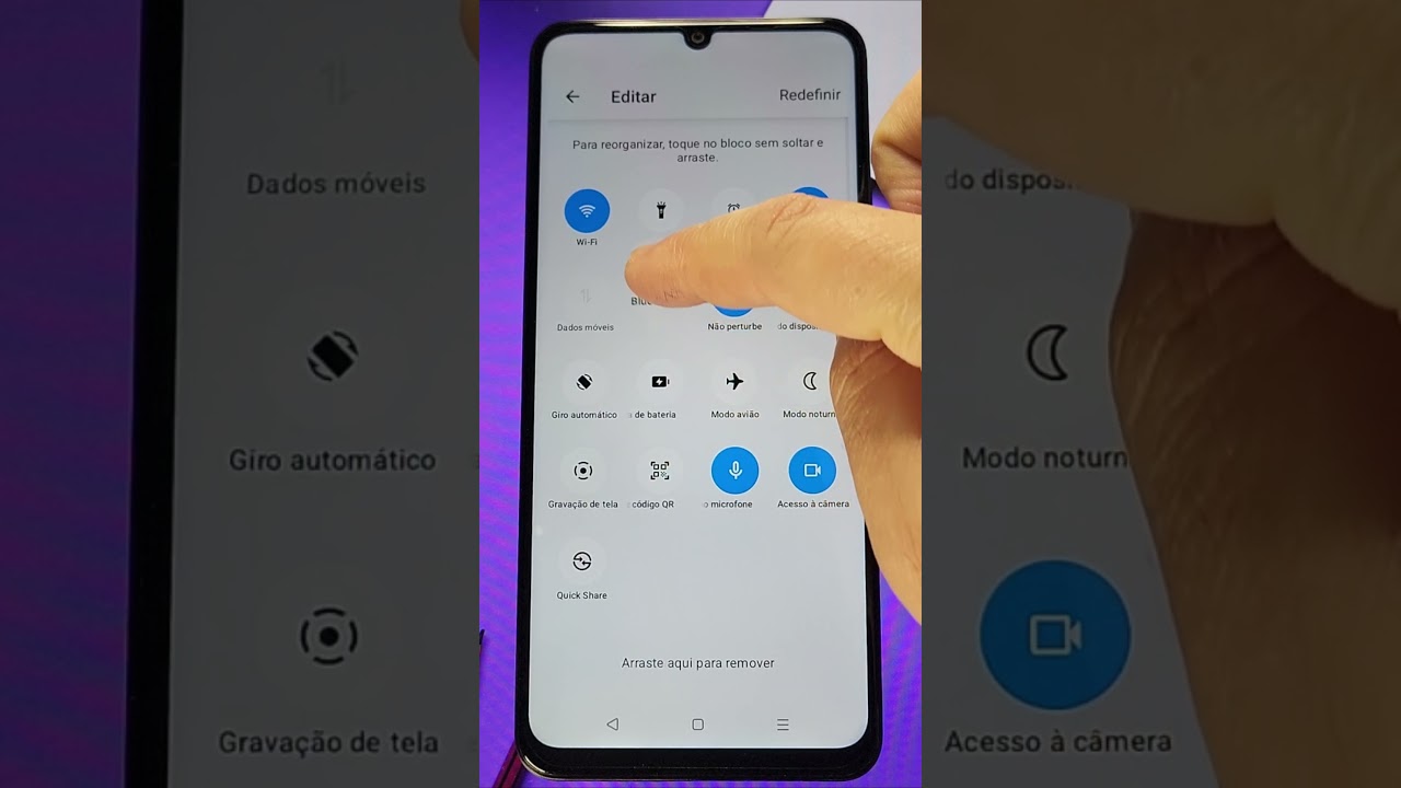 Como Personalizar os Atalhos da Central de Controle no REALME #shorts #realme #android #atalhos Como Personalizar os Atalhos da Central de Controle no REALME #shorts #realme #android #atalhos