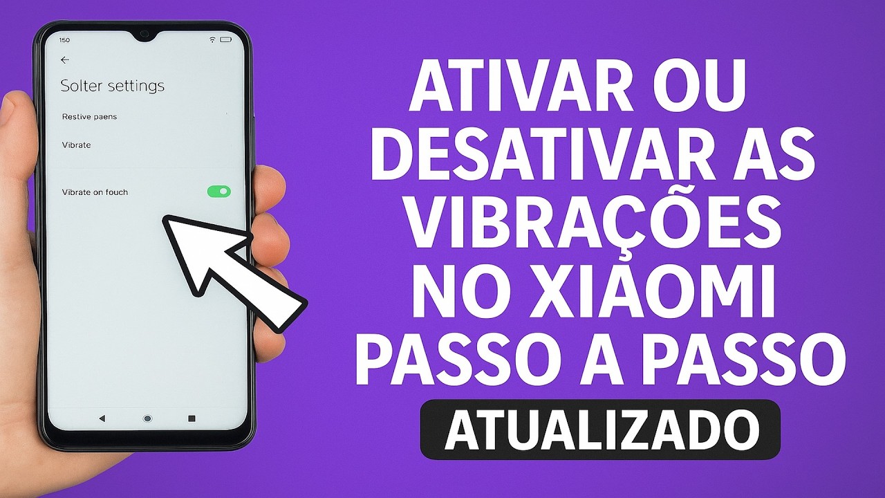 Como Ativar/Desativar as VIBRAÇÕES no Xiaomi Como Ativar/Desativar as VIBRAÇÕES no Xiaomi