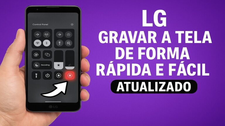 Como GRAVAR a TELA do LG Como GRAVAR a TELA do LG