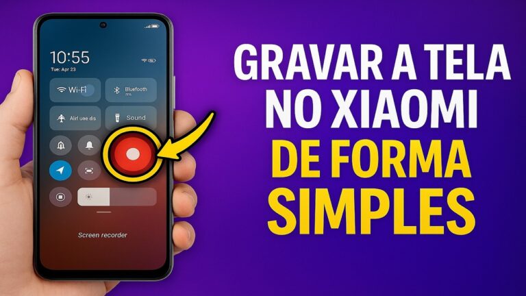 Como GRAVAR a TELA do Xiaomi Como GRAVAR a TELA do Xiaomi