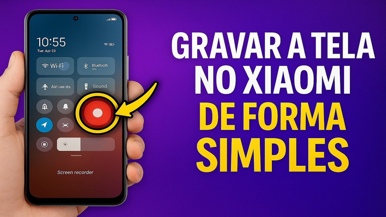 Como GRAVAR a TELA do Xiaomi Como GRAVAR a TELA do Xiaomi