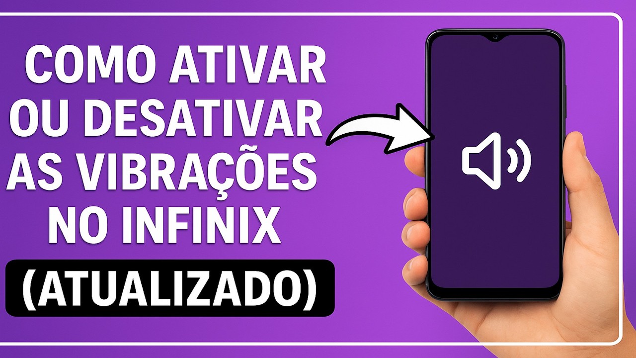 Como Ativar/Desativar as VIBRAÇÕES no INFINIX Como Ativar/Desativar as VIBRAÇÕES no INFINIX