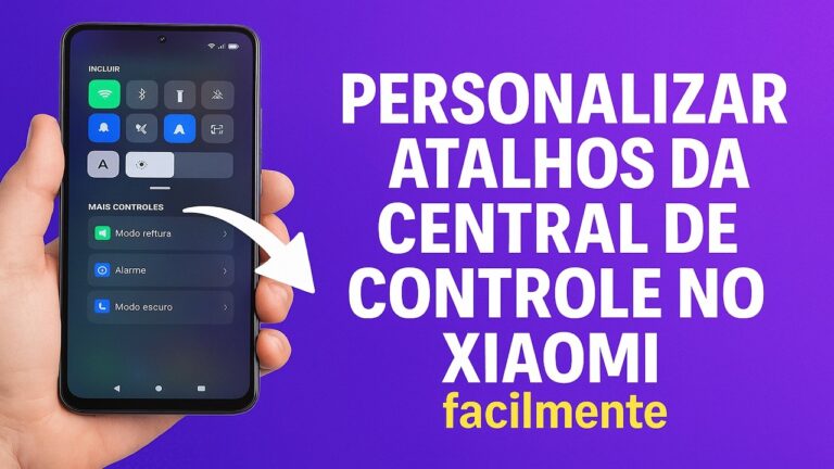 Como Personalizar os Atalhos da Central de Controle no Xiaomi Como Personalizar os Atalhos da Central de Controle no Xiaomi