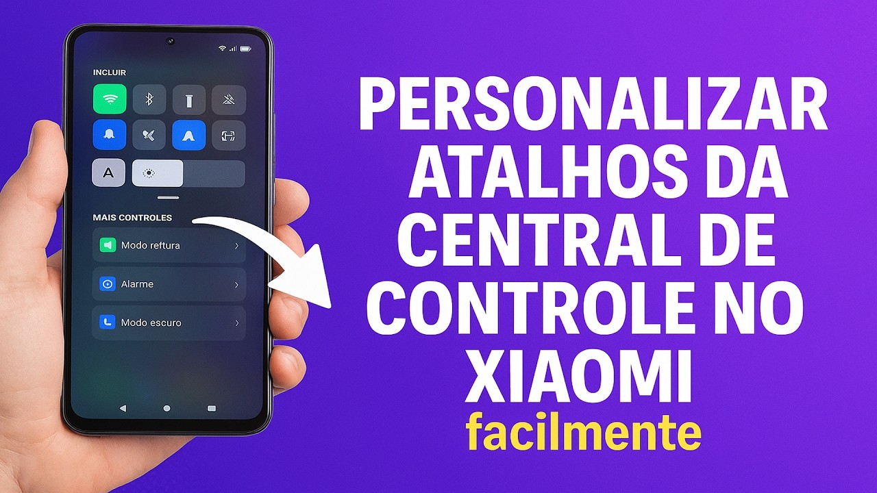 Como Personalizar os Atalhos da Central de Controle no Xiaomi Como Personalizar os Atalhos da Central de Controle no Xiaomi